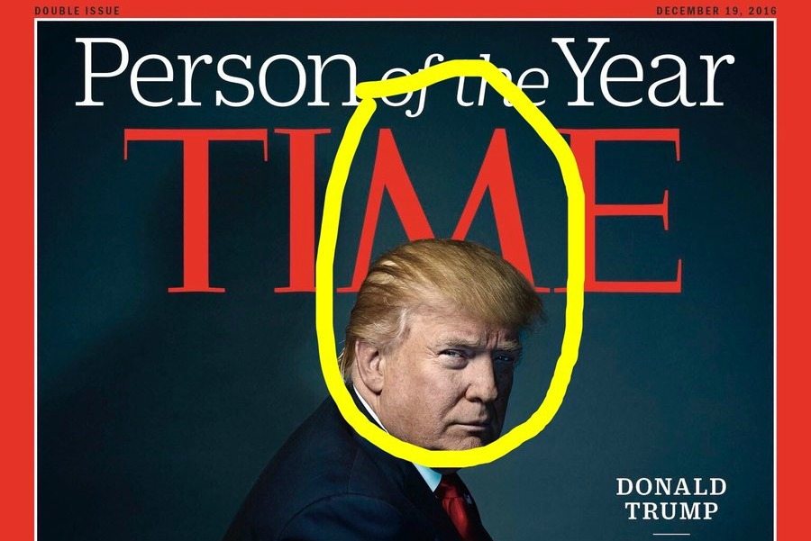 Ο Τραμπ και το «κρυμμένο μήνυμα» στο εξώφυλλο του Time