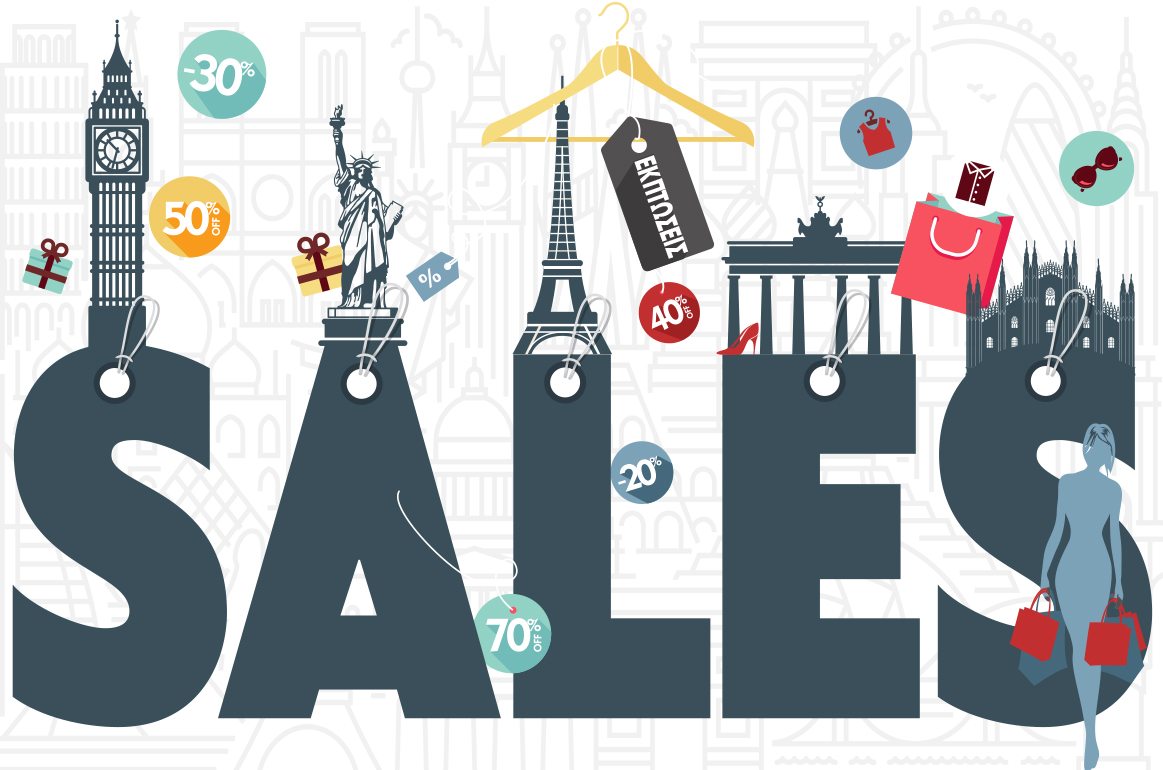 Οι εκπτώσεις στην Ελλάδα και στην Ευρώπη