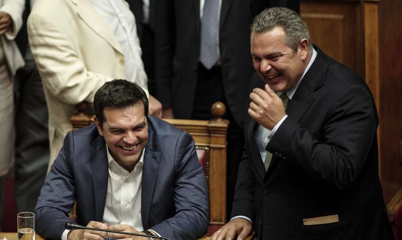 Τραμπ-αλίζεται ο Καμμένος, προεδρεύει ο Τσίπρας