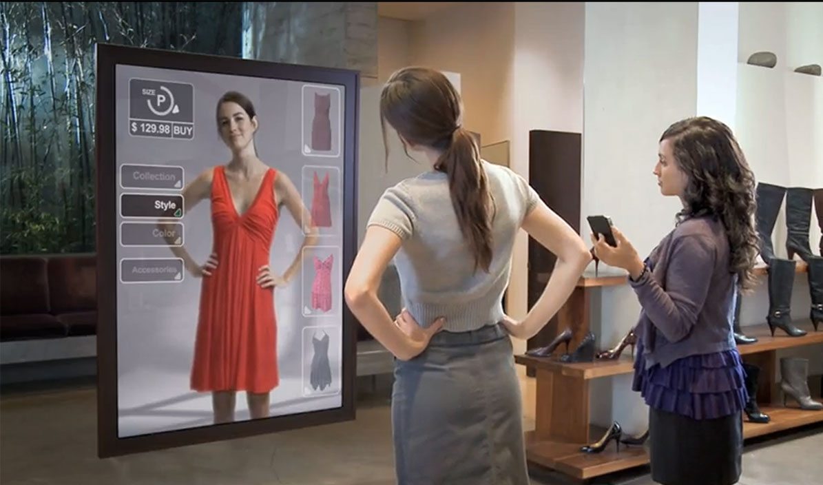 Μαγαζιά με ρομπότ, έξυπνους καθρέφτες και έξυπνα ράφια