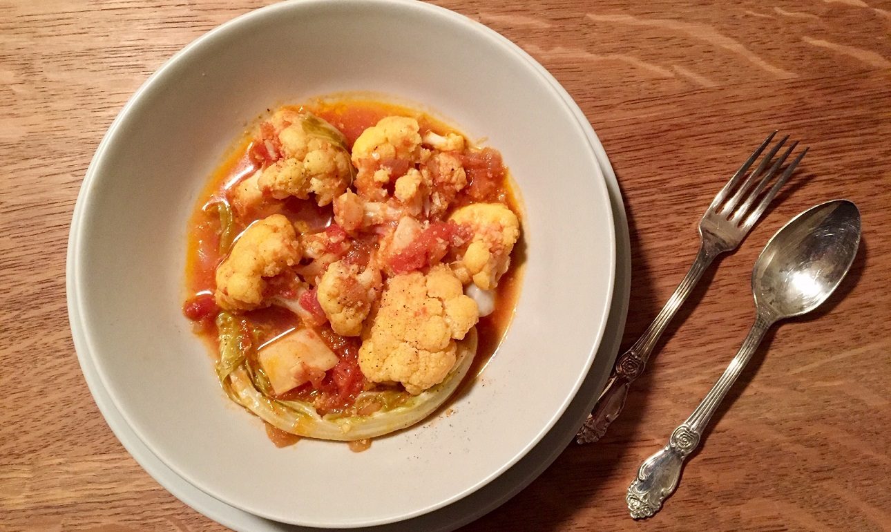 Κουνουπίδι καπαμά, έτσι απλά