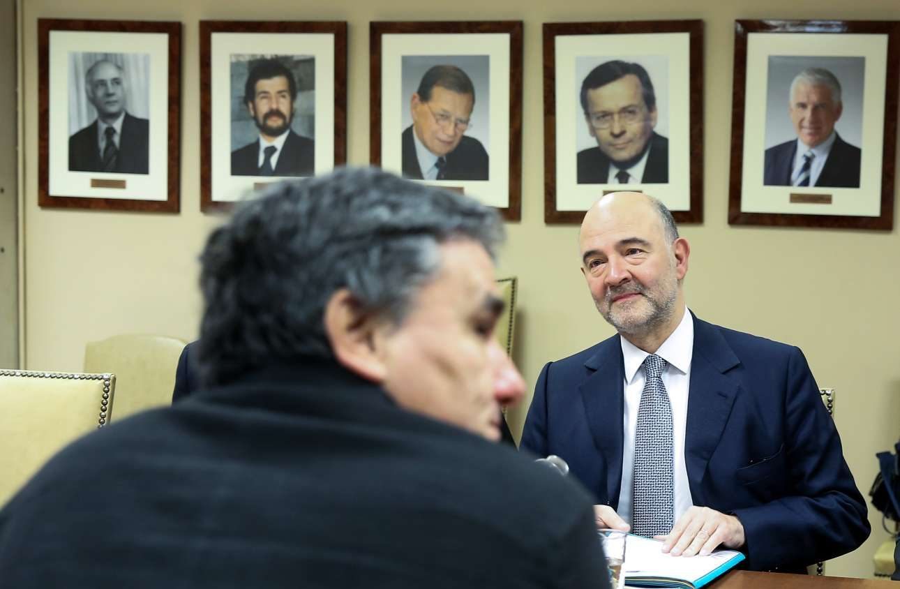 «Οπου υπάρχει θέληση, υπάρχει τρόπος» το μήνυμα Μοσκοβισί σε Τσακαλώτο