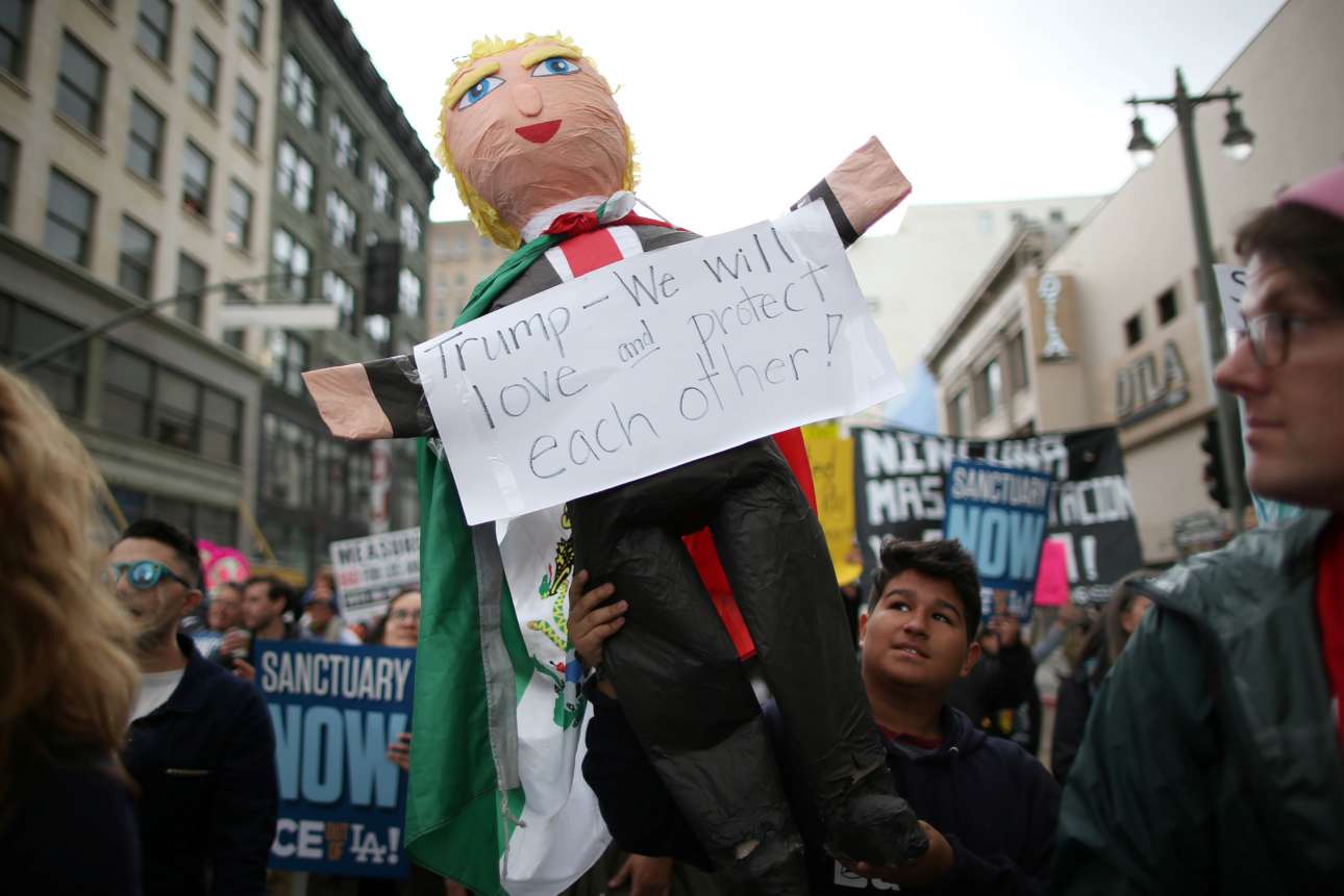 Διεθνής Αμνηστία: «Πιο σκοτεινός ο κόσμος λόγω ρητορικής του Τραμπ»