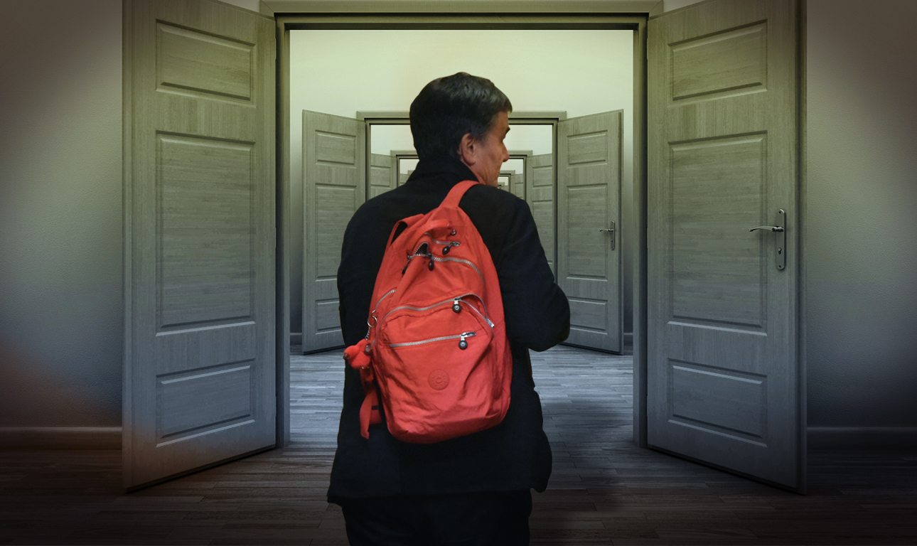 Παίρνει το σακκίδιό του και φεύγει;