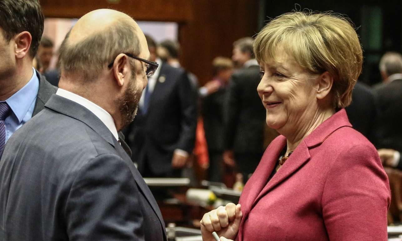 Το «big bang» του Σουλτς απειλεί την ηγεμονία της Μέρκελ