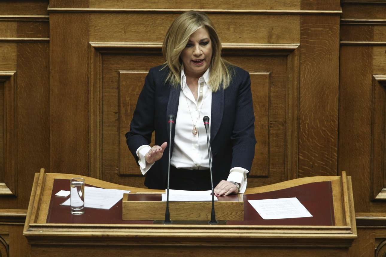 Γεννηματά κατά Τσίπρα: «Η υποχώρηση είναι δεδομένη – το μπουγιουρντί έρχεται»