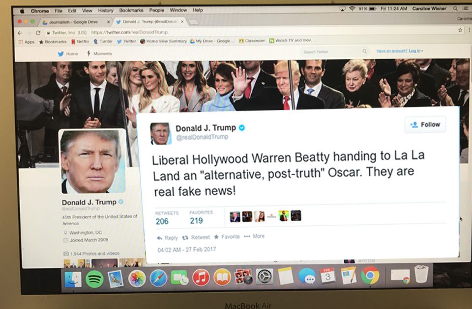 Ο Τραμπ ειρωνεύεται τον Γουόρεν Μπίτι στο twitter για «fake Οσκαρ»!