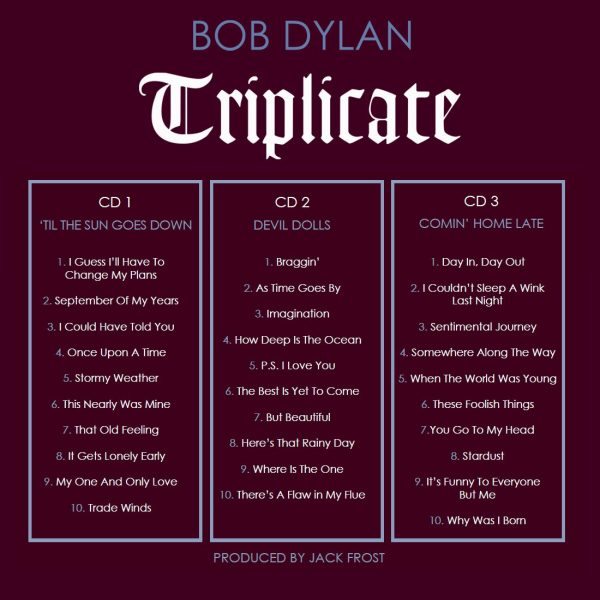 Triplicate-Tracklist