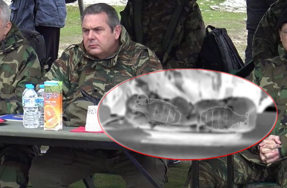 Καμουφλαρισμένο όπλο με χειροβομβίδες ήταν το «τσουρέκι» του Καμμένου