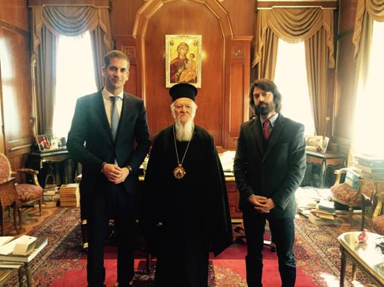 Στον Πατριάρχη Βαρθολομαίο ο Κώστας Μπακογιάννης