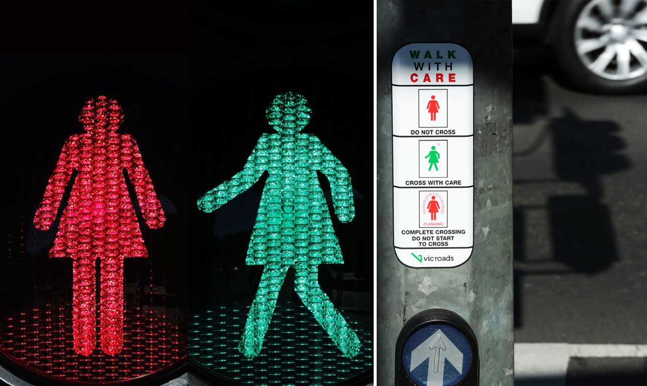 Μελβούρνη: Φανάρια γένους θηλυκού στη μάχη της ισότητας!