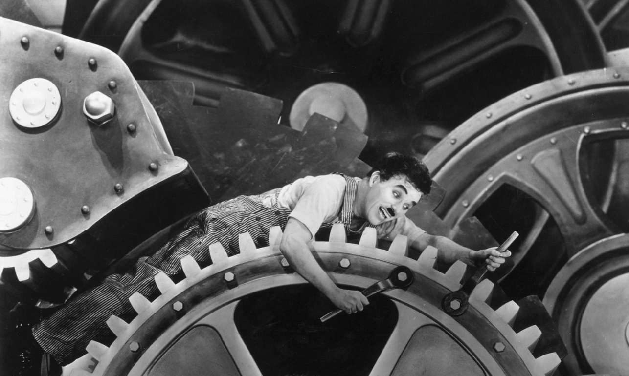 Чарли Чаплин Modern times. Новые времена 1936. Всегда в первом ряду