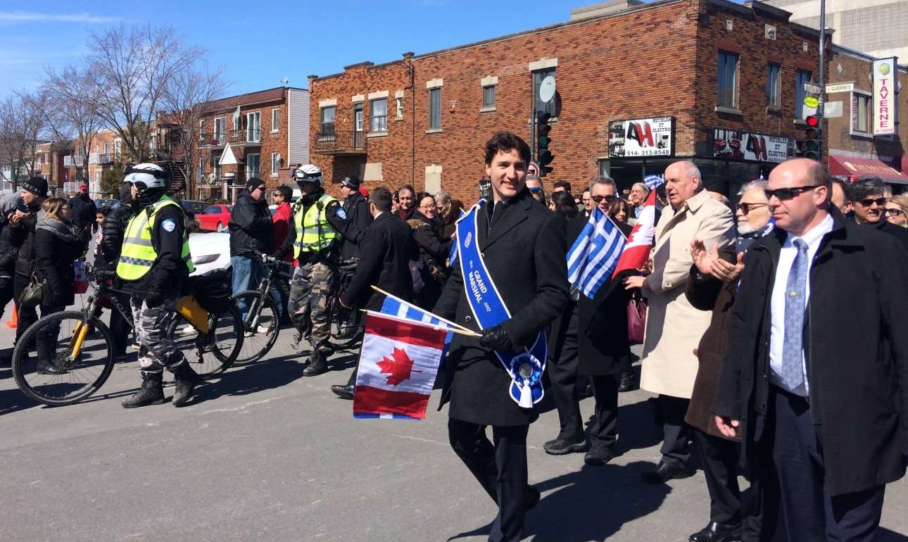 «Ζήτω η Ελλάς!» – Πώς γιόρτασε ο Τζάστιν Τριντό την 25η Μαρτίου