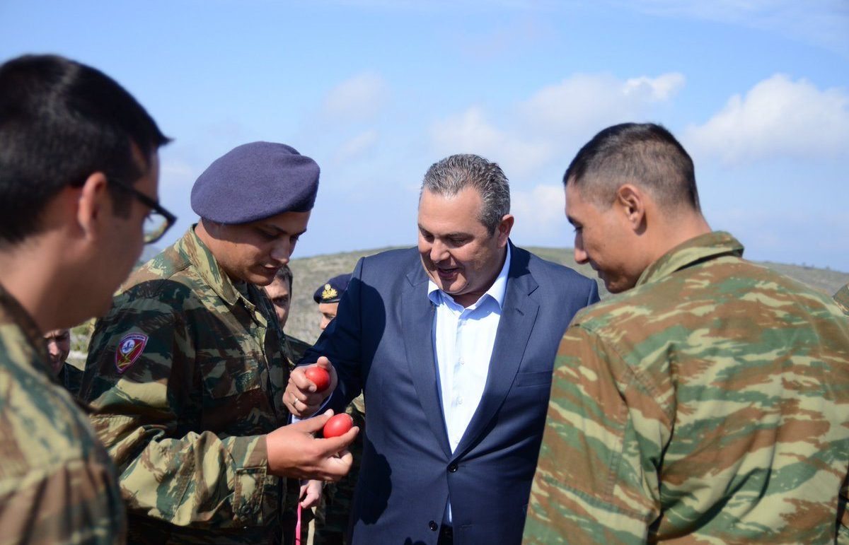 Καμμένος: «Εύχομαι η ανάσταση της πατρίδας μας να έρθει πολύ γρήγορα»