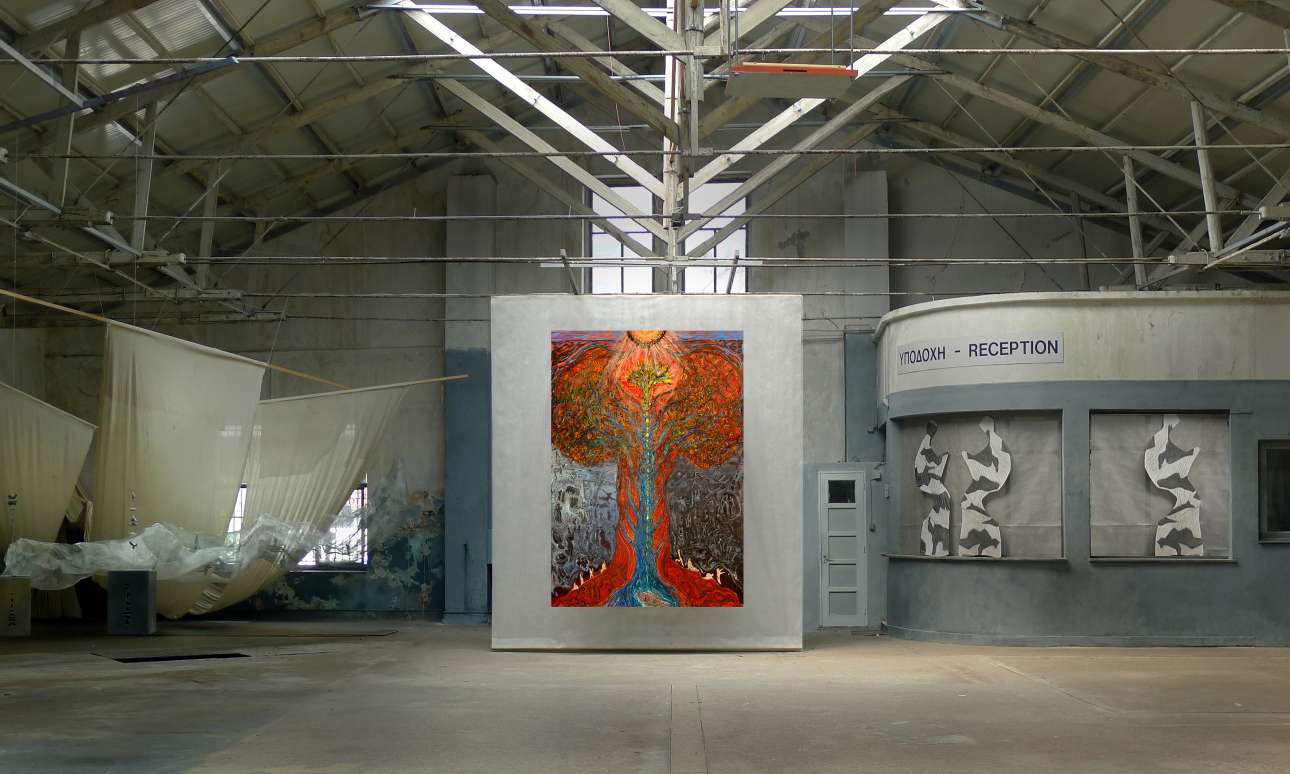 Μα γίνεται τέχνη σε ένα συνεργείο αυτοκινήτων της Συγγρού;