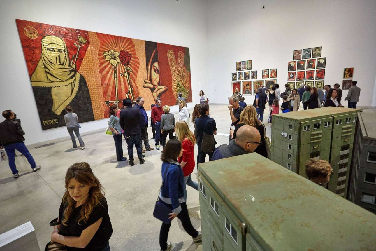 Το γκράφιτι φεύγει από τους δρόμους και μπαίνει στα μουσεία