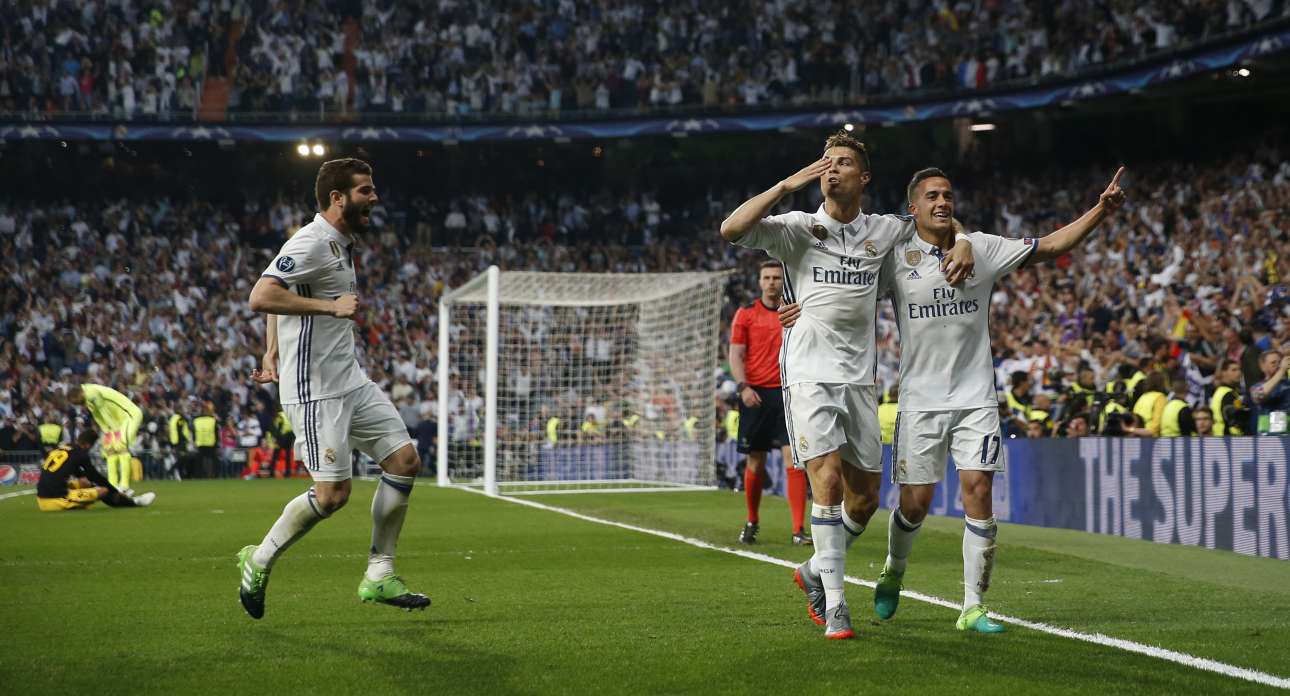 Ρεάλ – Ατλέτικο 3-0: Νίκη με «μαγεία» Ρονάλντο
