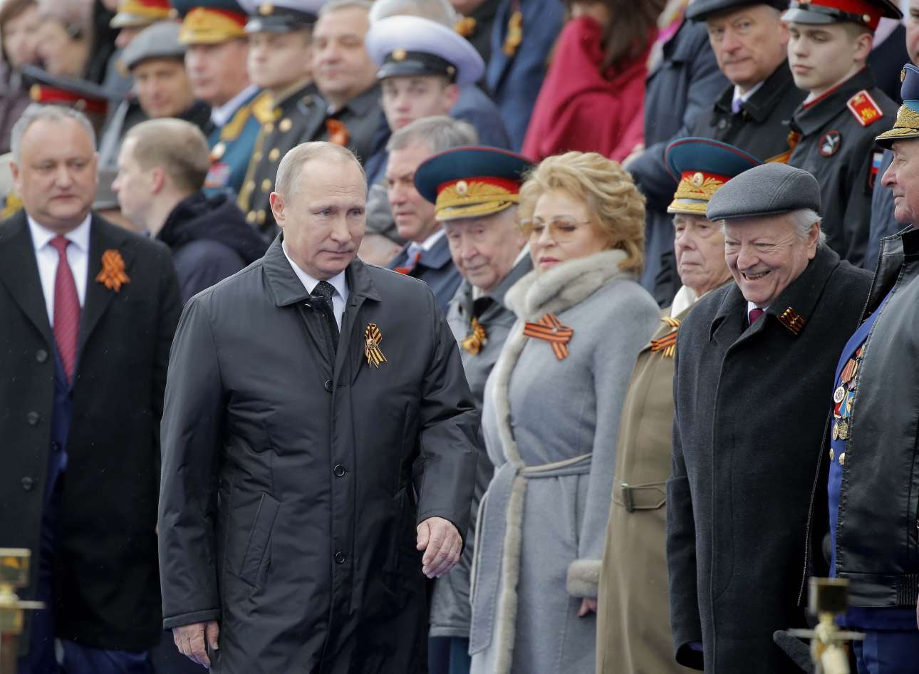 «Πάντα θα υπερασπιζόμαστε τη Ρωσία όπως πράξατε εσείς, οι στρατιώτες της Νίκης» δήλωσε ο Βλαντίμιρ Πούτιν