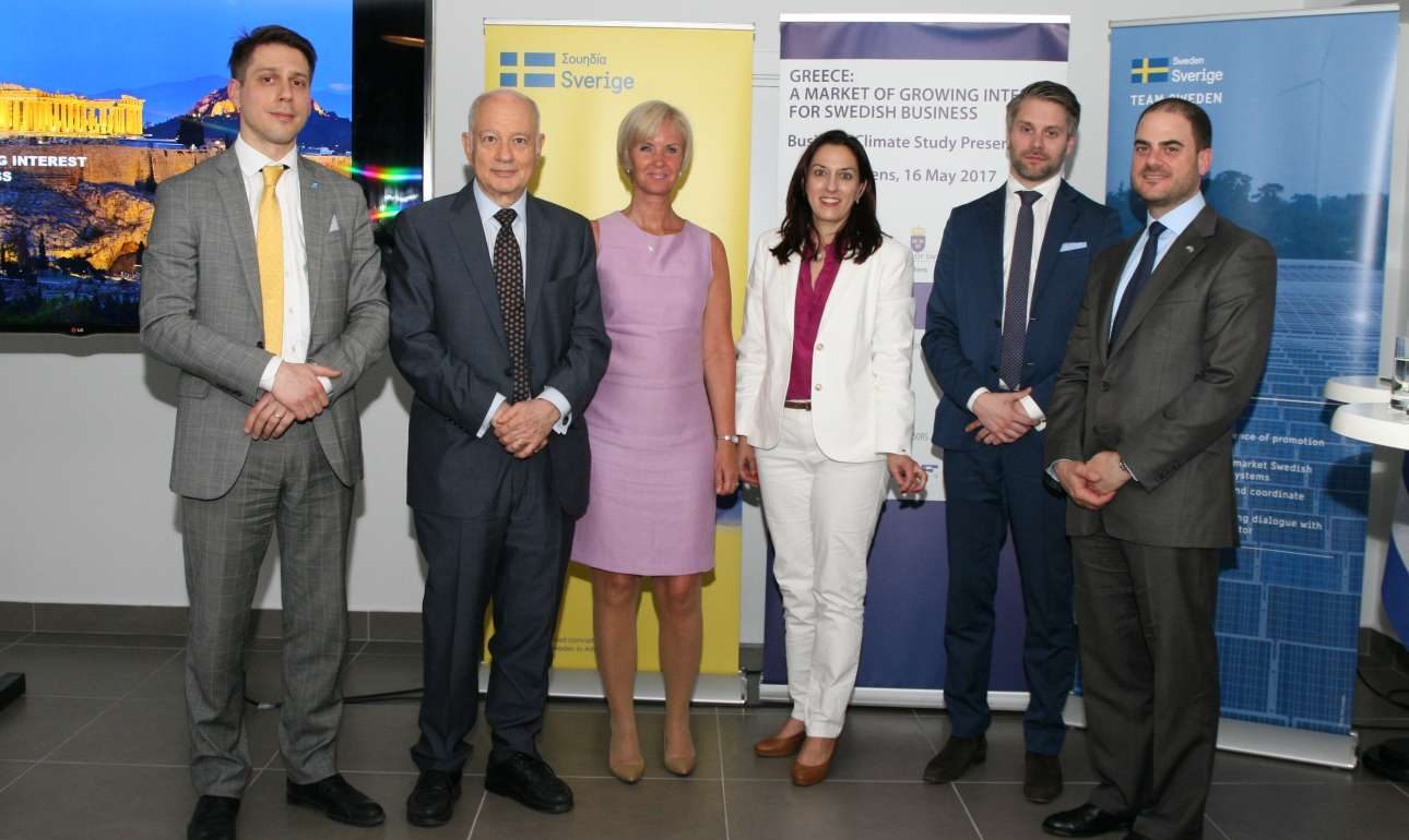 Σουηδικές επιχειρήσεις: Εμπιστοσύνη στη δυναμική της ελληνικής αγοράς
