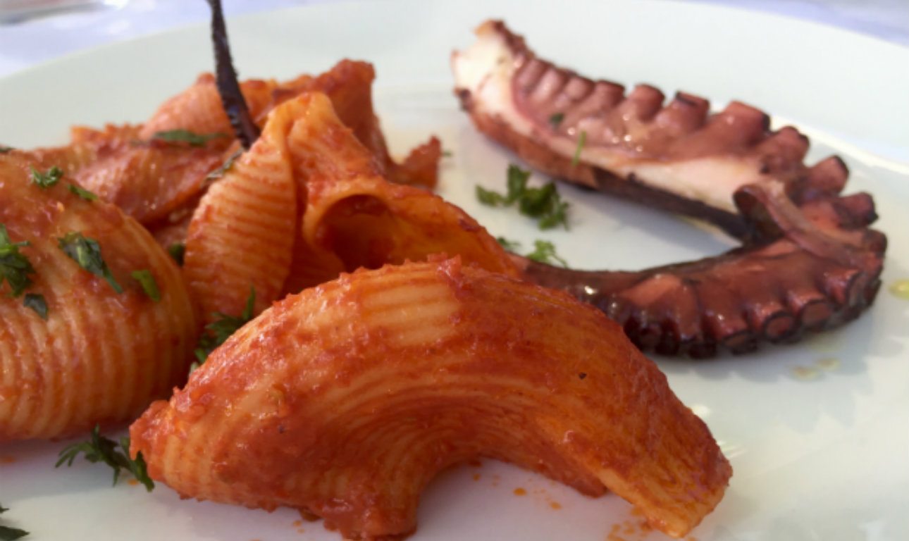 Οκτάπους με κελύφη σαλιγκαριού (ριγέ), αχ!