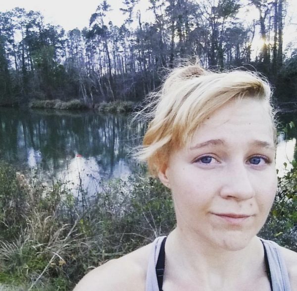 Reality Leigh Winner, 25, a federal contractor charged by the U.S. Department of Justice for sending classified material to a news organization, poses in a picture posted to her Instagram account. Reality Winner/Social Media via REUTERS ATTENTION EDITORS - THIS IMAGE WAS PROVIDED BY A THIRD PARTY. EDITORIAL USE ONLY NO RESALES. NO ARCHIVE.