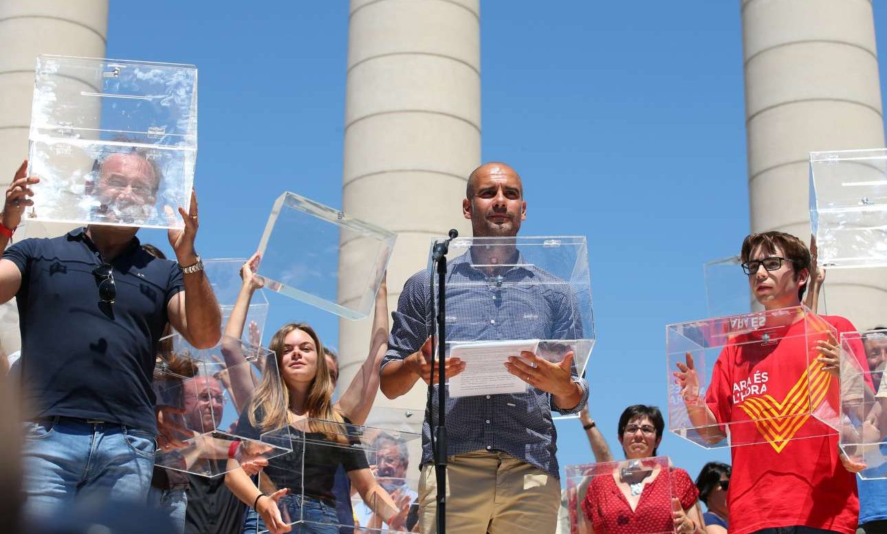 Ο Γκουαρντιόλα για την ανεξαρτησία της Καταλονίας