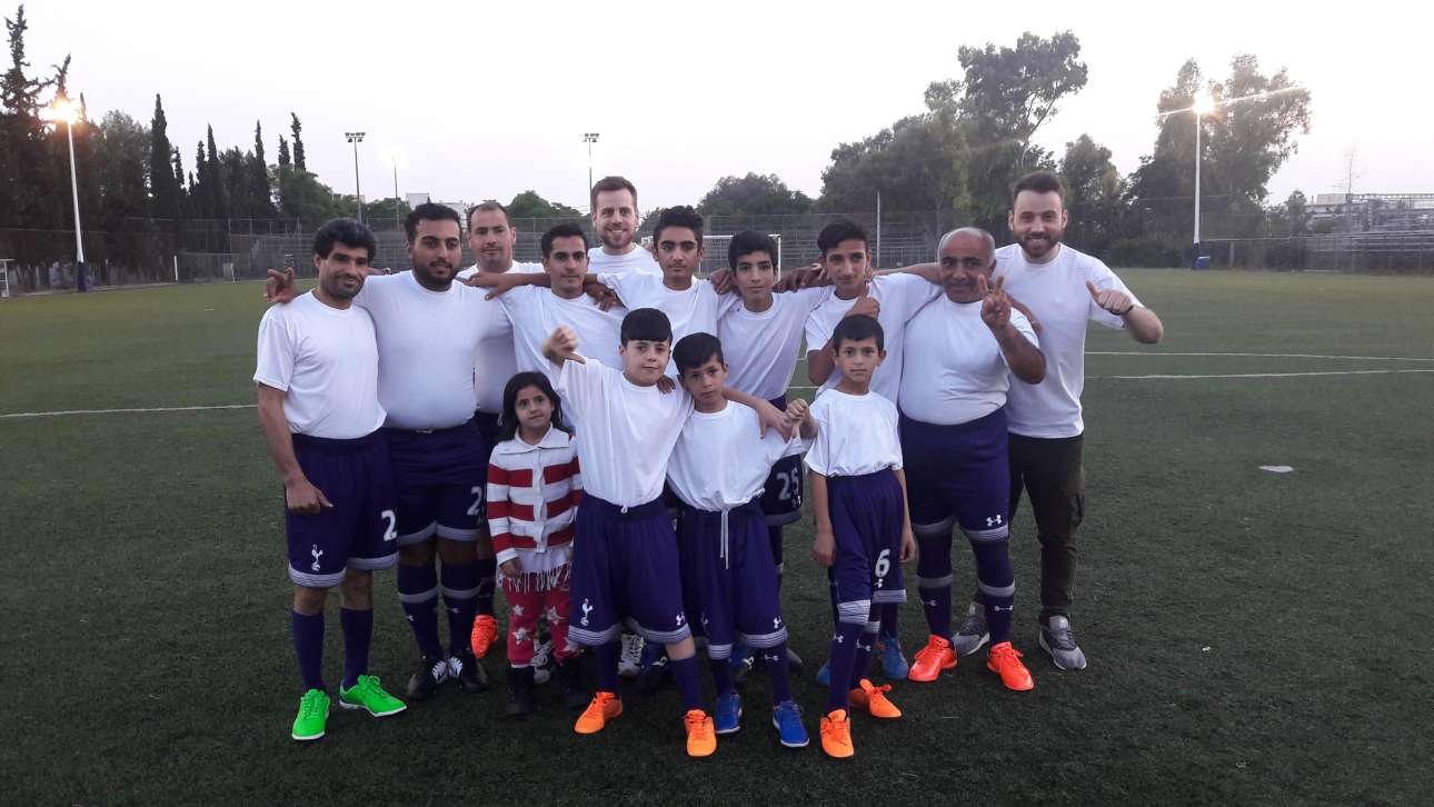 Πρόσφυγες και Εθνική Αστέγων σε έναν αγώνα αλληλεγγύης