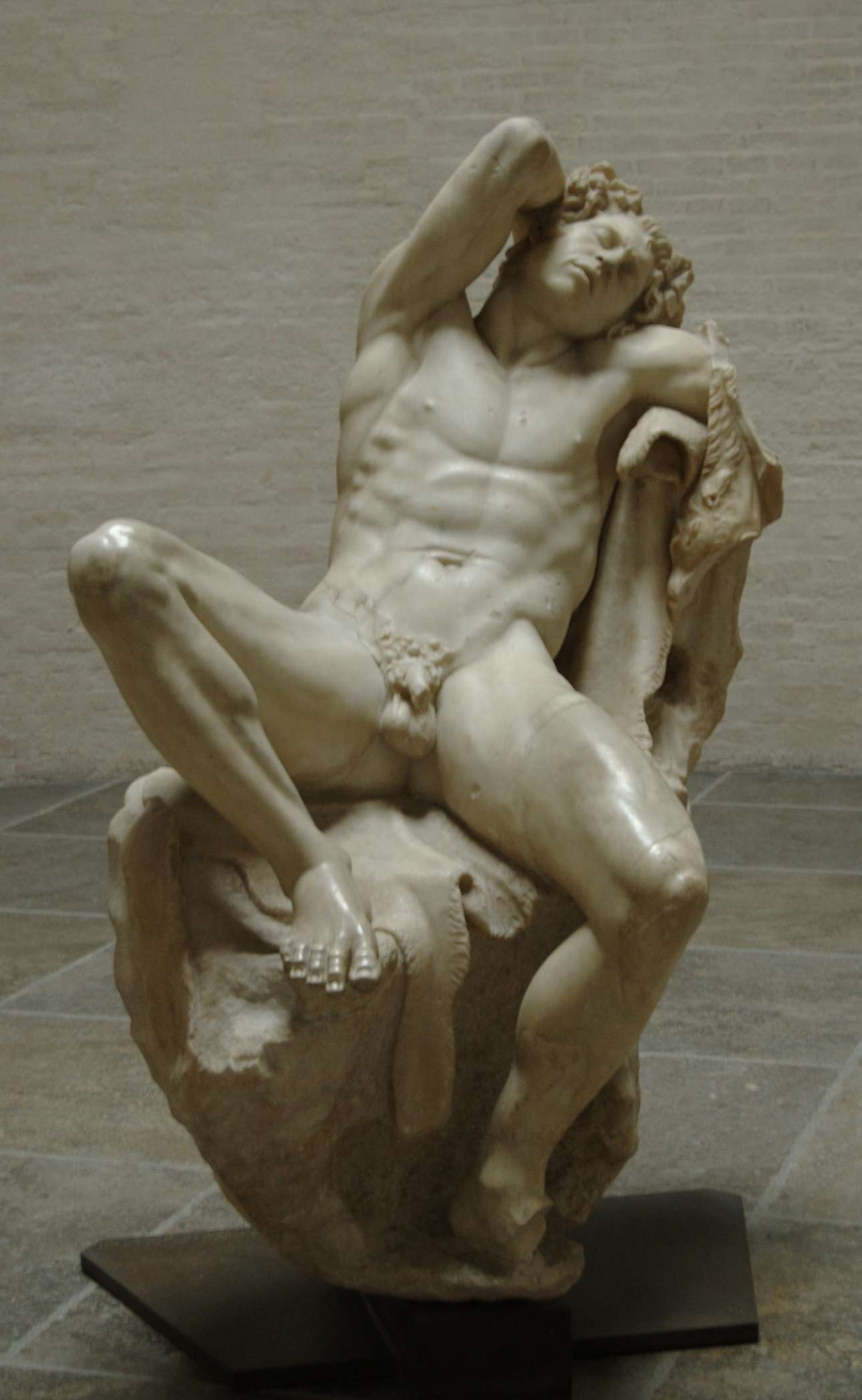 Barberini_Faun_front_Glyptothek_Munich_Wiki- Bibi Saint-Pol