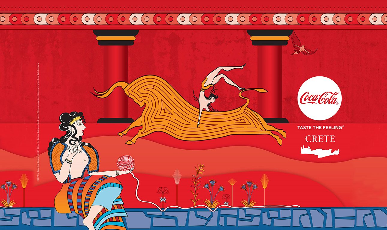 Πώς γιορτάζουν την Κρήτη η Coca Cola και η Coca Cola Tρία Εψιλον