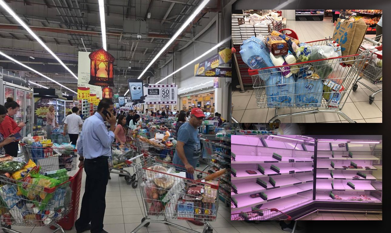 Κατάρ, η πλούσια χώρα με τα άδεια ράφια