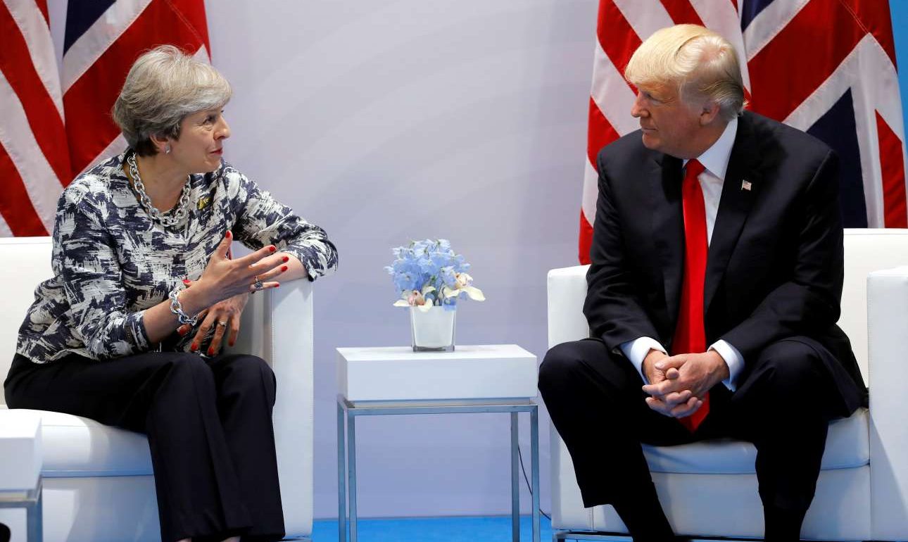 Για το 2018 μετατίθεται η επίσκεψη Τραμπ στη Βρετανία