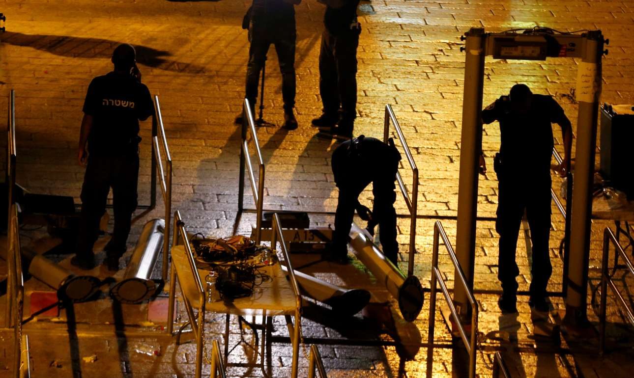 Απομακρύνθηκαν οι ανιχνευτές από το τέμενος στην Ιερουσαλήμ