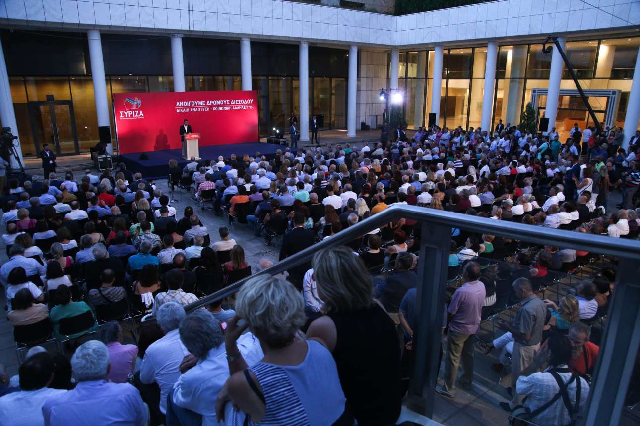 Τσίπρας: «Εμείς βγάλαμε τη χώρα από την καραντίνα»…