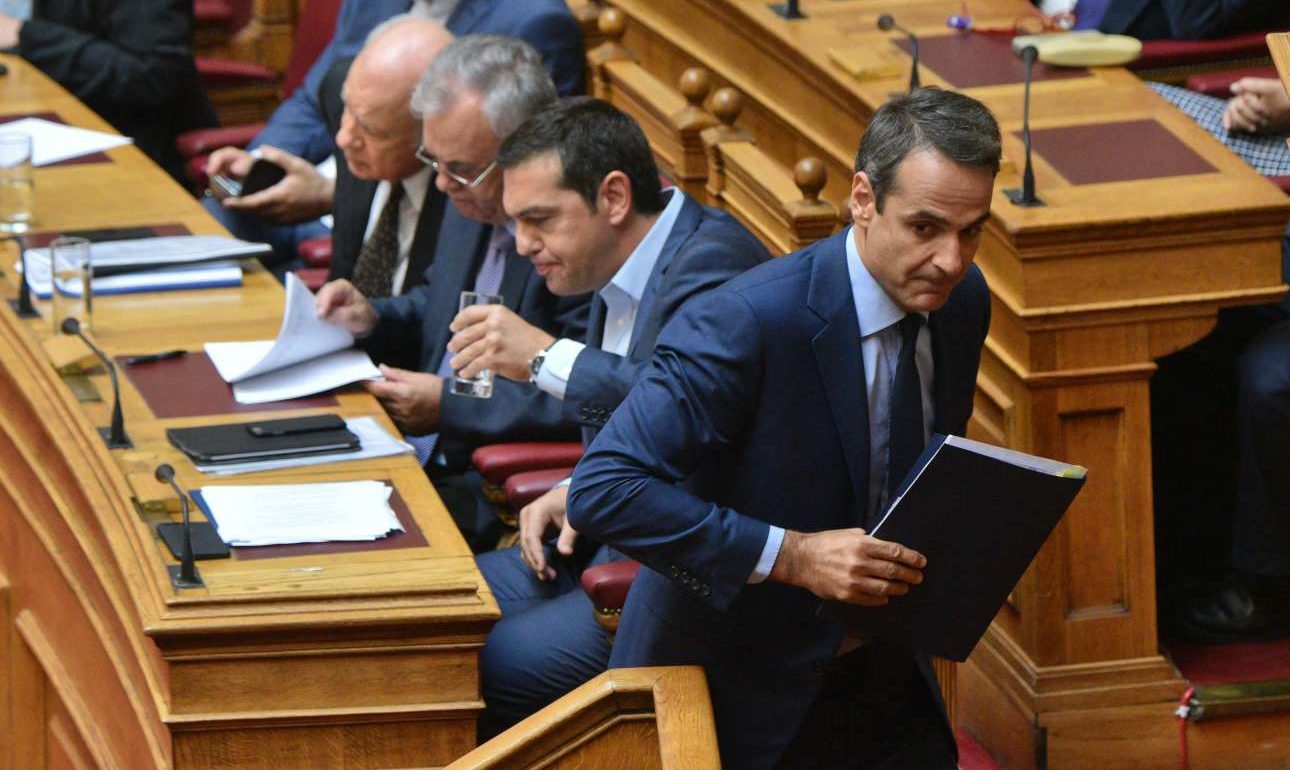 Μετωπική στη Βουλή: «Οχι» Τσίπρα σε Μητσοτάκη για Εξεταστική στο Noor1