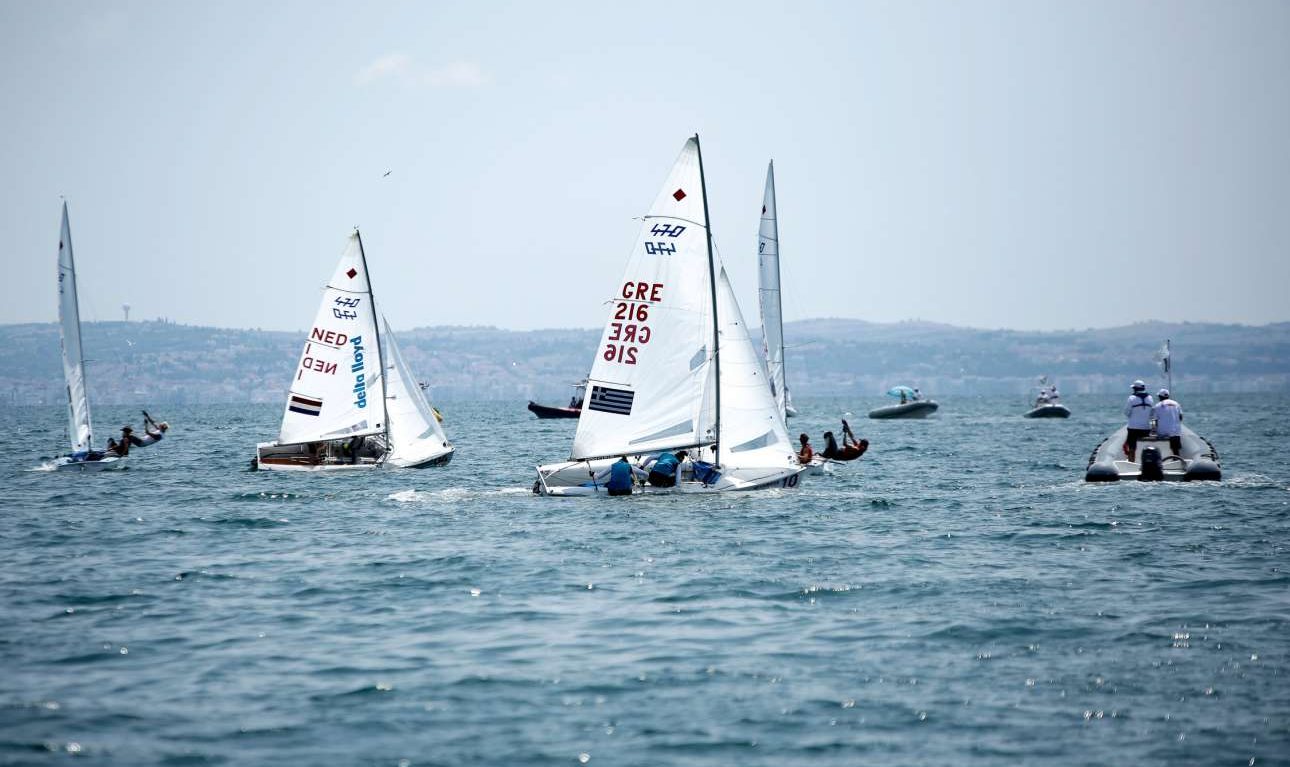 Σκηνές από το Παγκόσμιο Ιστιοπλοΐας στη Θεσσαλονίκη