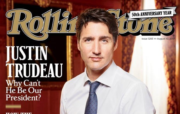 «Γιατί να μην είναι ο δικός μας πρόεδρος;» ρωτά το Rolling Stone για τον Τριντό