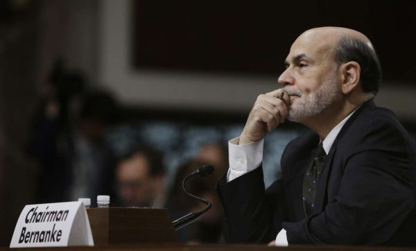Federal-Reserve-Board-Chairman-Ben-Bernanke-listens-to-opening-remarks-before-testifying-at-the-Joint-Economic-Committee-in-Washington