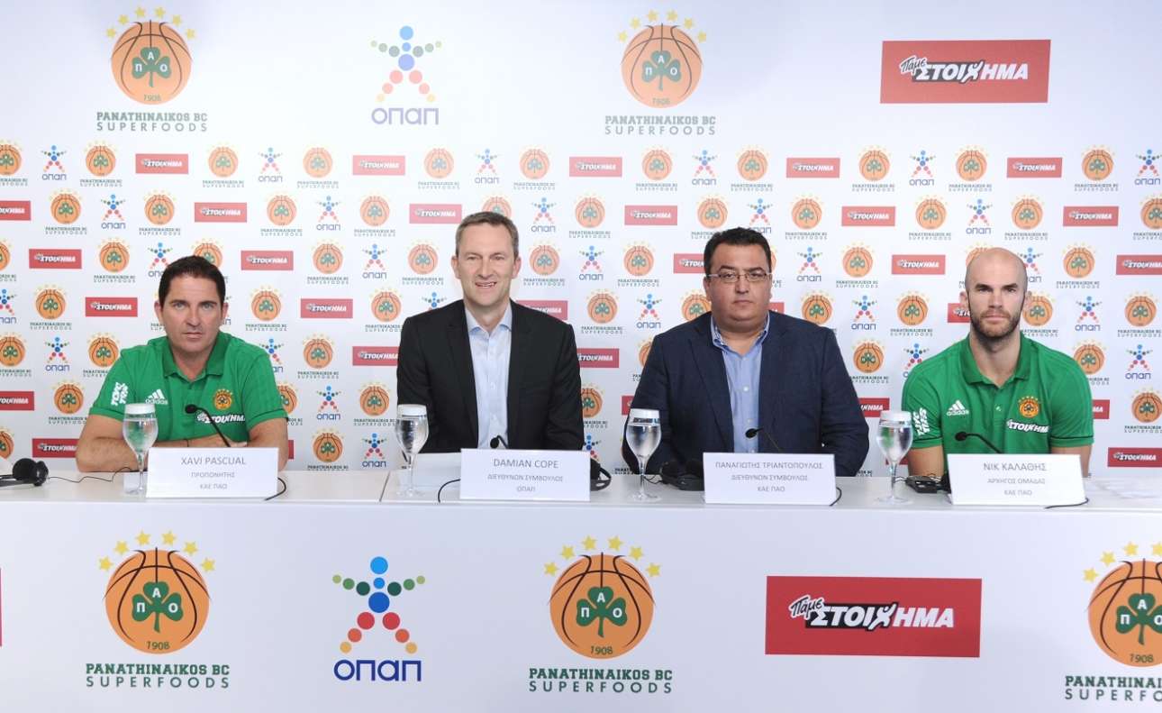ΟΠΑΠ και ΚΑΕ Παναθηναϊκός Superfoods μαζί και την περίοδο 2017-18