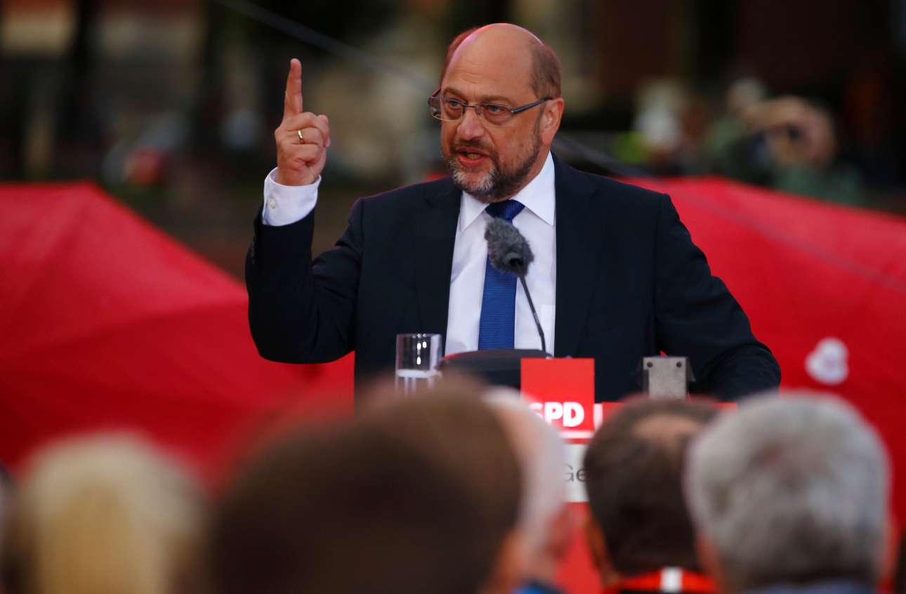 Ο Σουλτς πιστεύει ότι το debate θα αντιστρέψει το κλίμα υπέρ του