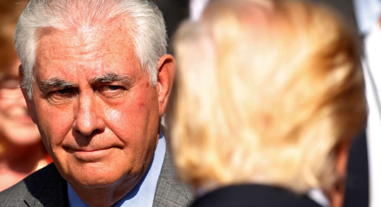 Ο Τίλερσον «αδειάζει» τον Τραμπ για το κλίμα