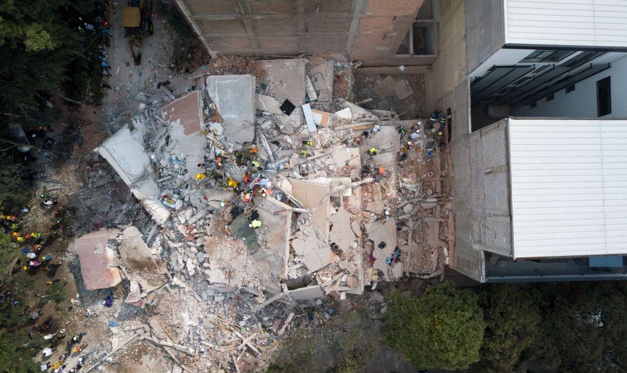 Εικόνες Αποκάλυψης στο Μεξικό από τα 7,1 Ρίχτερ