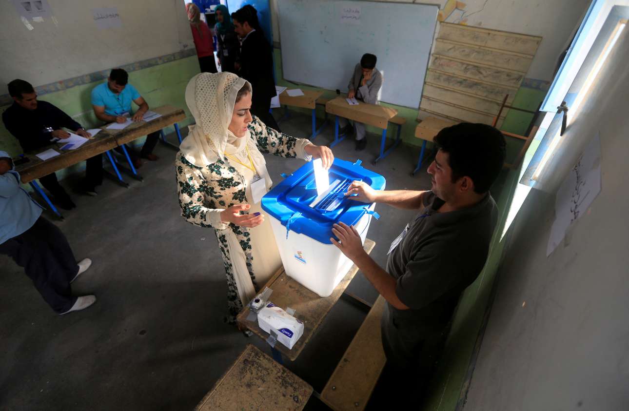 Στις κάλπες οι Κούρδοι του Ιράκ εν μέσω τουρκικών απειλών