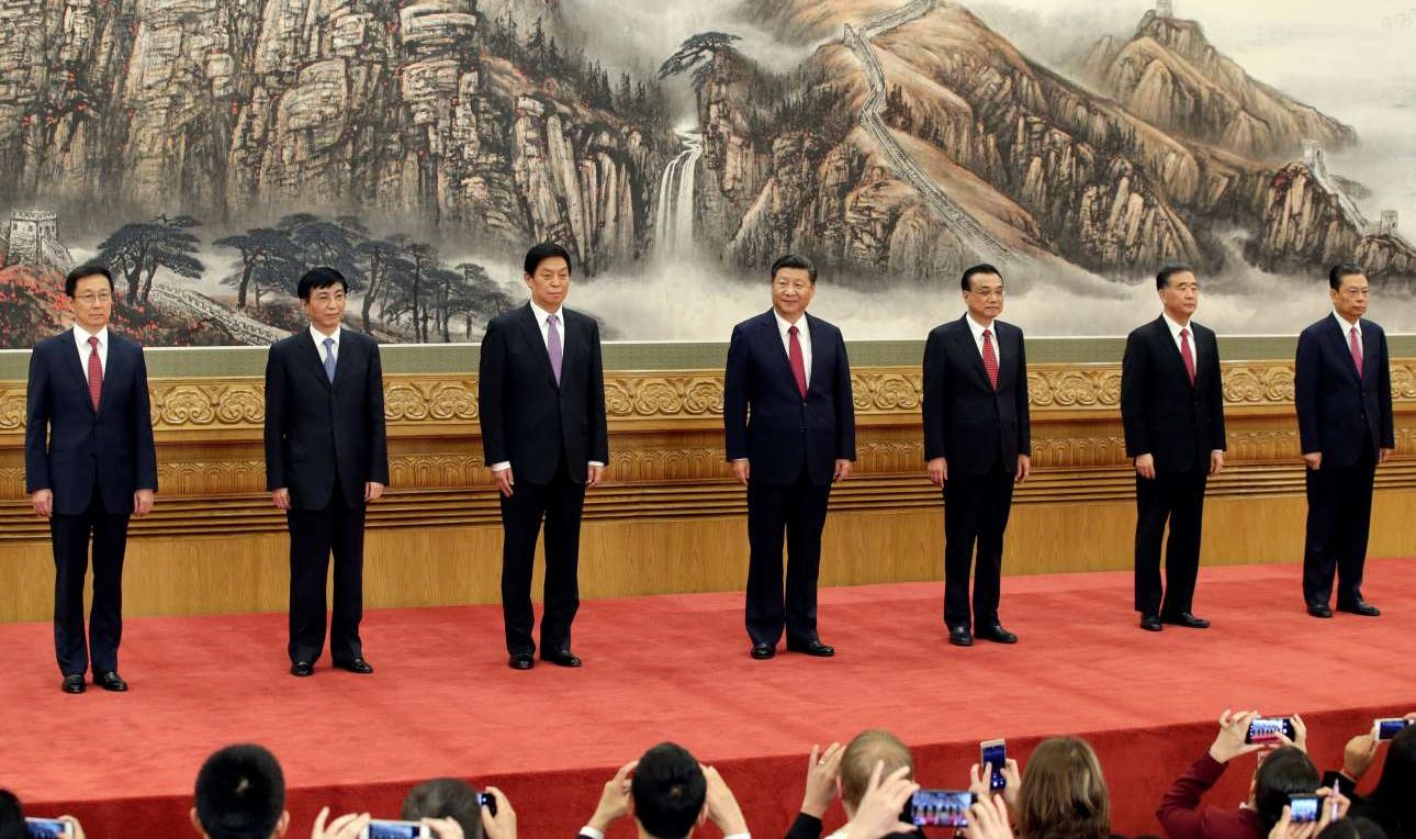 Ενός ανδρός αρχή στο Κόμμα, αυλαία της εποχής Τζινπίνγκ στην Κίνα