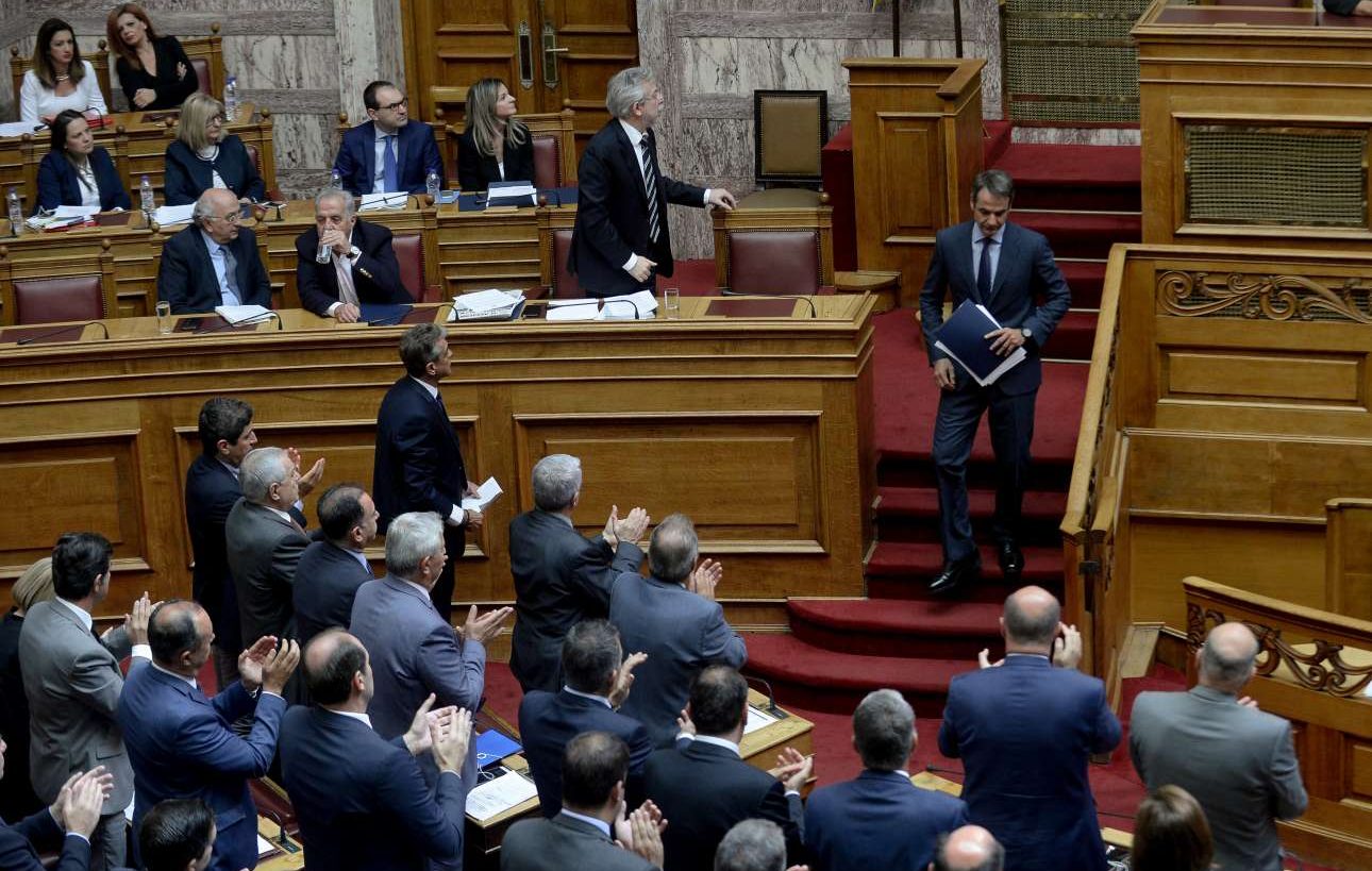 Μητσοτάκης: «Σε λίγο θα δούμε αν υπάρχει αρραγής κοινοβουλευτική πλειοψηφία»