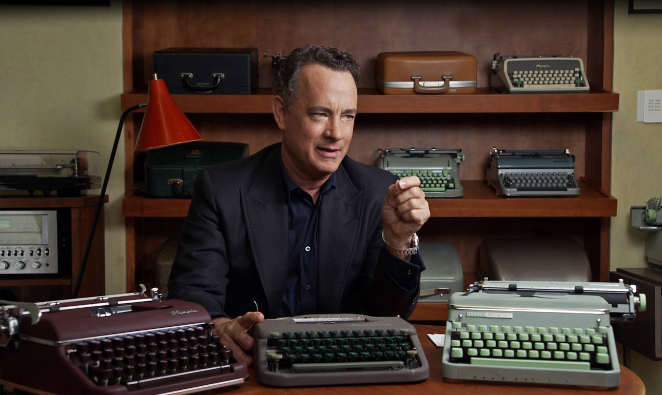 Ο συγγραφέας Τομ Χανκς και οι γραφομηχανές του 