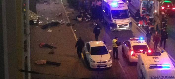 Αυτοκίνητο έπεσε πάνω σε πεζούς στην Ουκρανία – Πέντε νεκροί