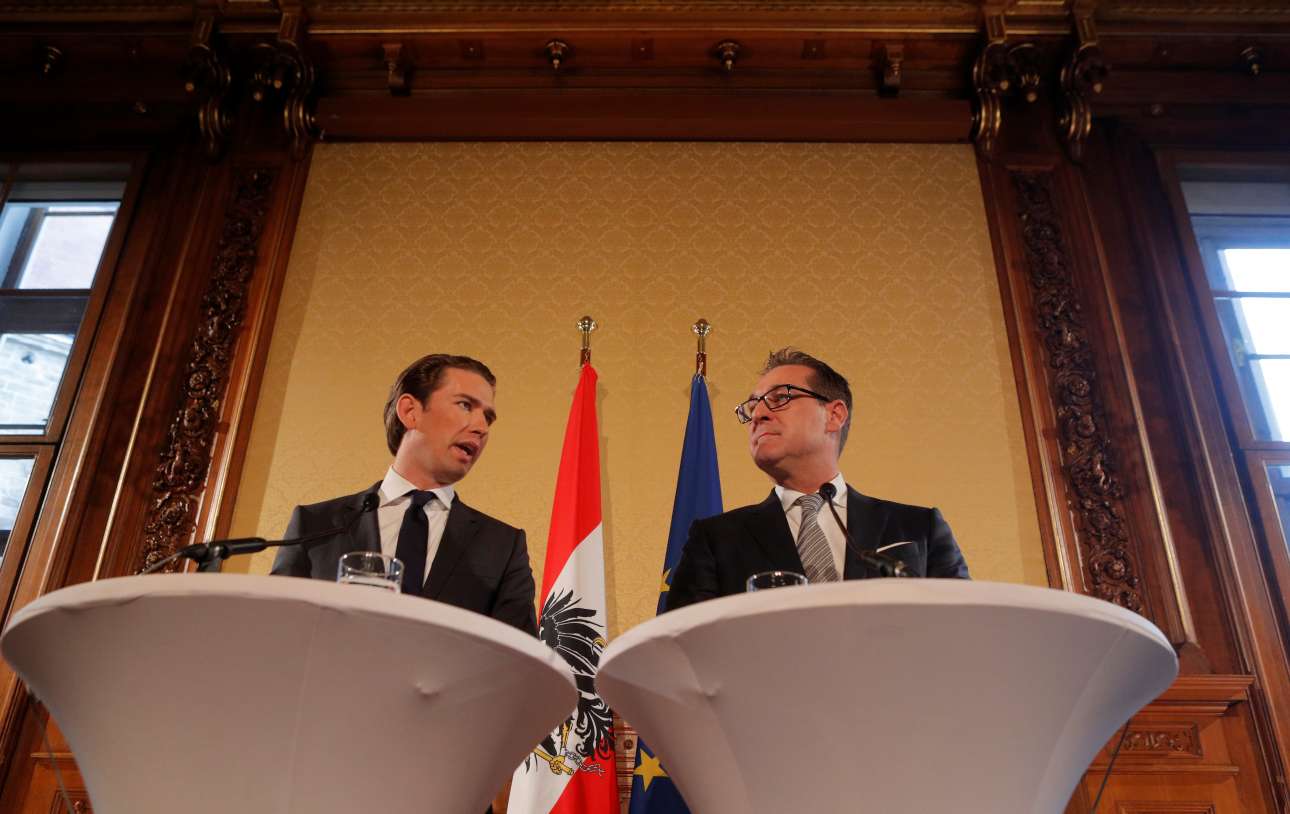 «Ιερά συμμαχία» Κουρτς και ακροδεξιών στην Αυστρία