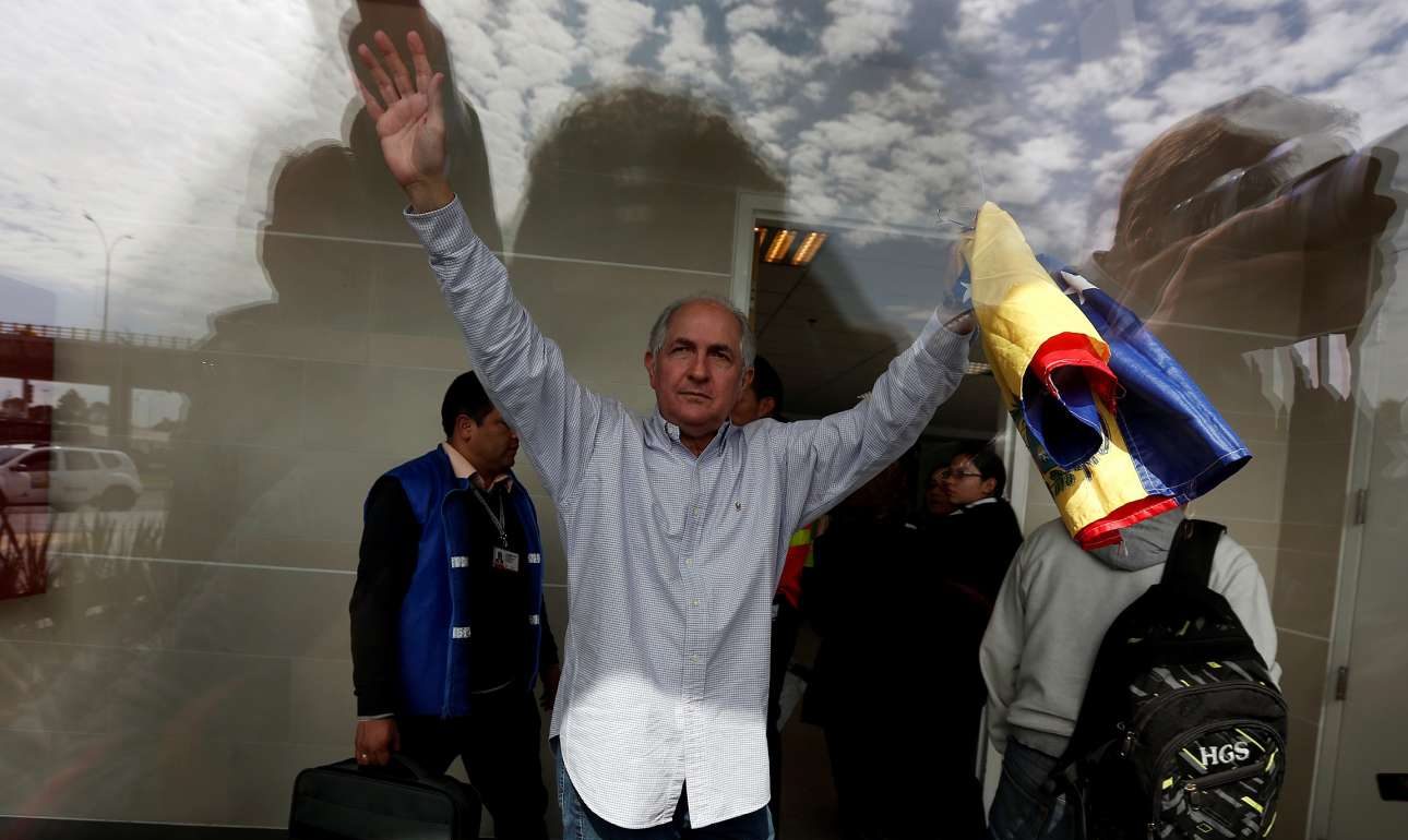 Ο δήμαρχος του Καράκας ζήτησε άσυλο στην Ισπανία