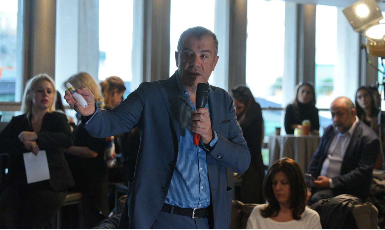 Αισιόδοξος για τη νίκη στις εκλογές της 12ης Νοεμβρίου ο Σταύρος Θεοδωράκης