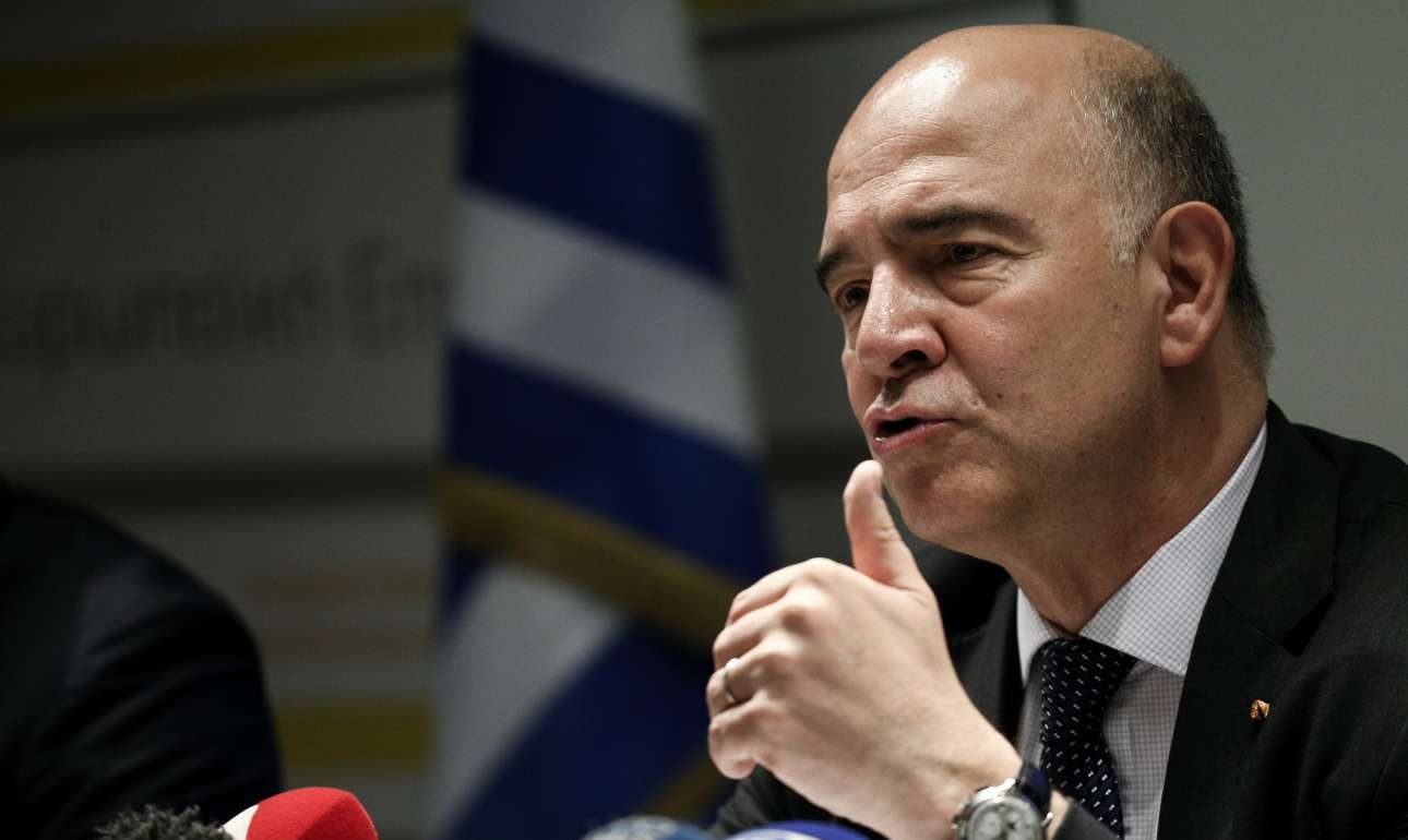 Μοσκοβισί: «Να συνεχιστεί η εφαρμογή των μέτρων»